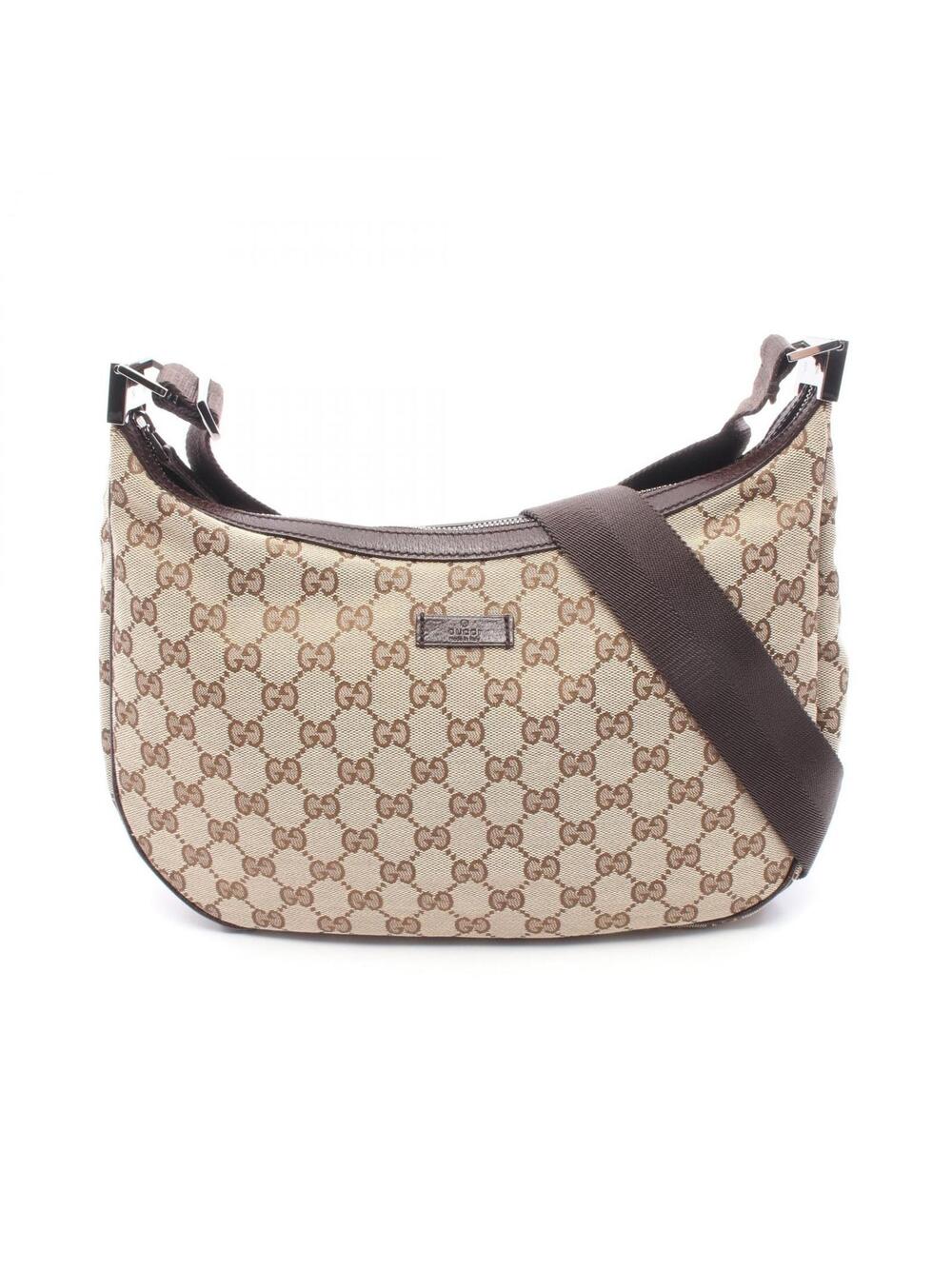 Gucci Gg Canvas Shoulder Crossbody Bag #272644G76B